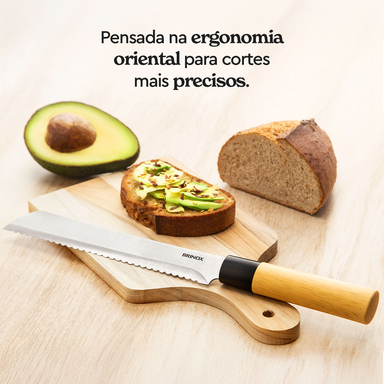 Faca para Pão 8 1/4" - Samurai 8.2" - Imagem 3